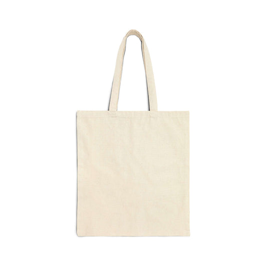 back of canvas totebag that features pickleball saying on front